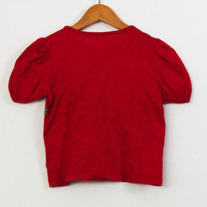 イヴ・サンローラン 半袖Tシャツ トップス カットソー リボン キッズ  