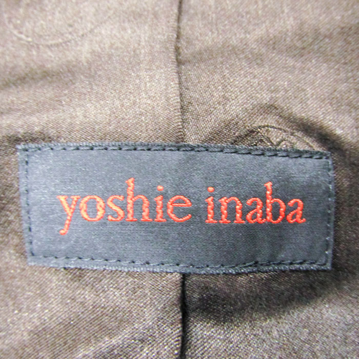 ヨシエイナバ ウールジャケット ブレザー ハイネック 日本製 アウター