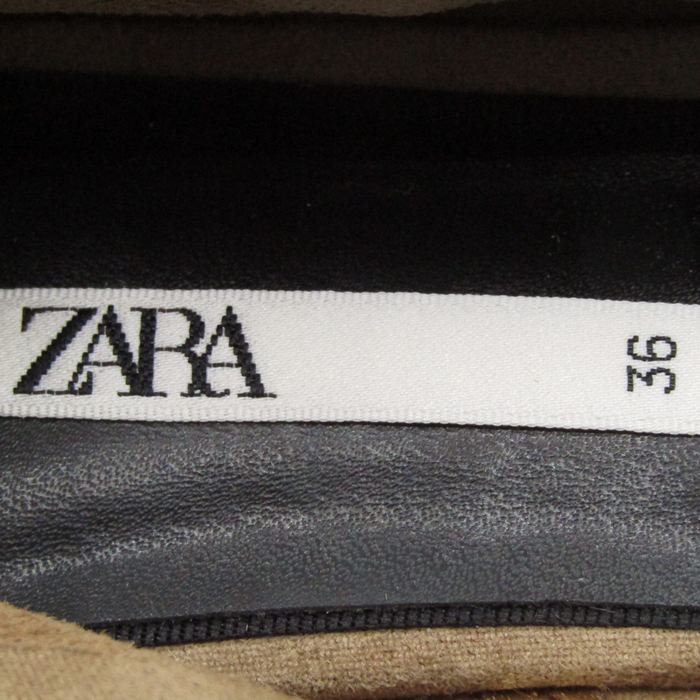 ZARA - ザラ バレエシューズ リボン フラットシューズ パンプス