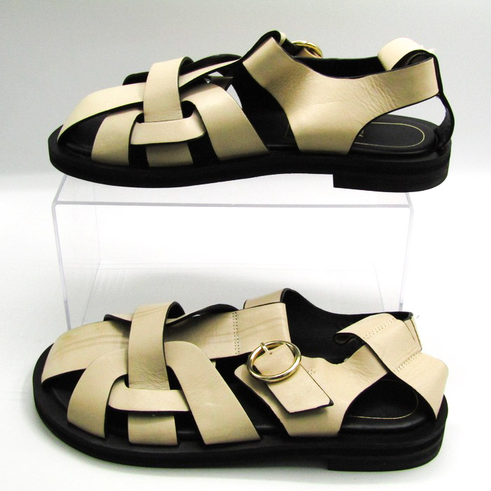 ザラ グルカサンダル 編み込み ストラップ フラット 靴 レディース 36  