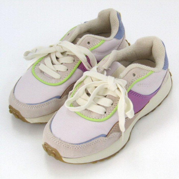 ザラ スニーカー ローカット 厚底 シューズ 靴 キッズ 女の子用 18.5 
