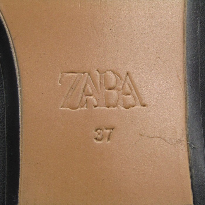 zara バレエシューズ サイズ37 ザラ バレエシューズ フラットシューズ パンプス 靴 レディース