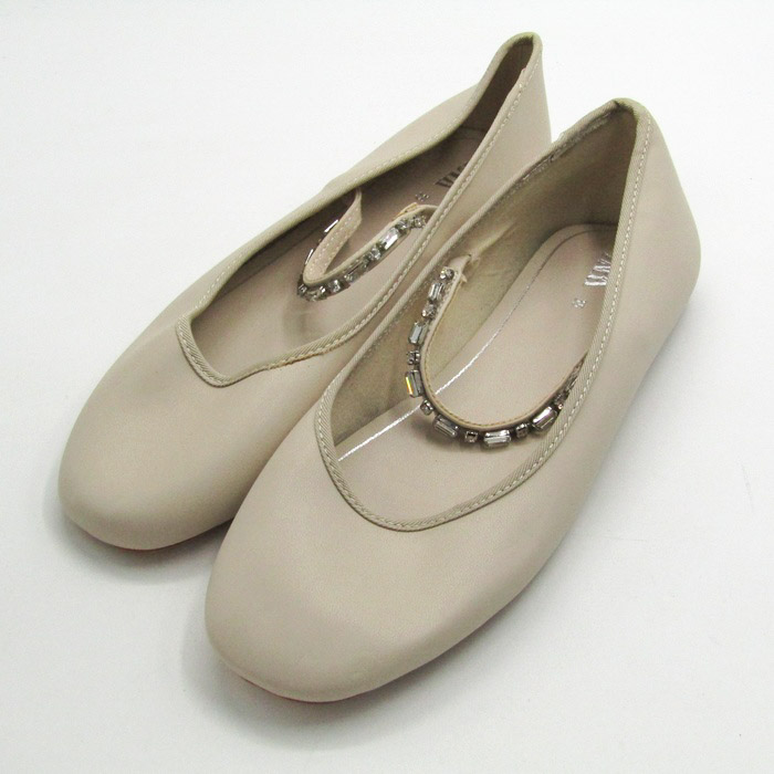 ♡わっく　サイドビジューバレエシューズ♡ ♡わっく サイドビジューバレエシューズ♡ 楽天市場】バレエ