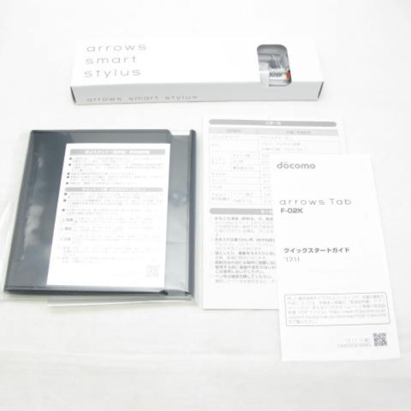 New Unused White Rom Docomo F 02k Arrows Tab Off White New ー The Best Place To Buy Second Hand Phones Ninja Mobile