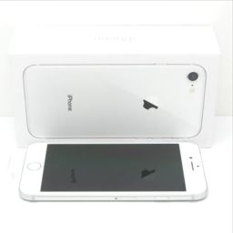 New Unused Item White Rom Au Iphone8 64gb Silver Smartphone Body New ー The Best Place To Buy Second Hand Phones Ninja Mobile