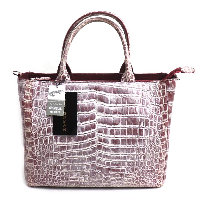 Maam ELEGANCE マームエレガンス トートバッグ ワインレッド レディース【中古】【極美品】