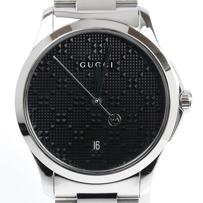 GUCCI グッチ Gタイムレス 腕時計 電池式 YA126460 メンズ【中古】