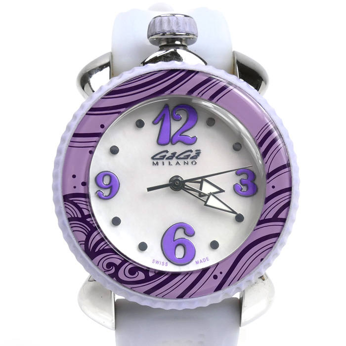 Gaga Milano ガガ・ミラノ レディ スポーツ 腕時計 電池式 7020.07  レディース【中古】