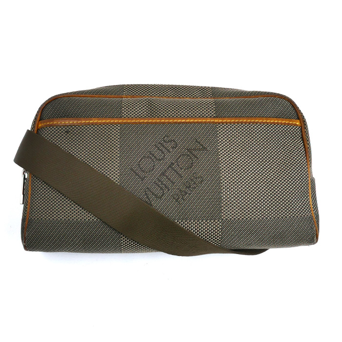 LOUIS VUITTON ルイ・ヴィトン アクロバット ボディバッグ ダミエジェアン ブラウン テール M93619  メンズ【中古】