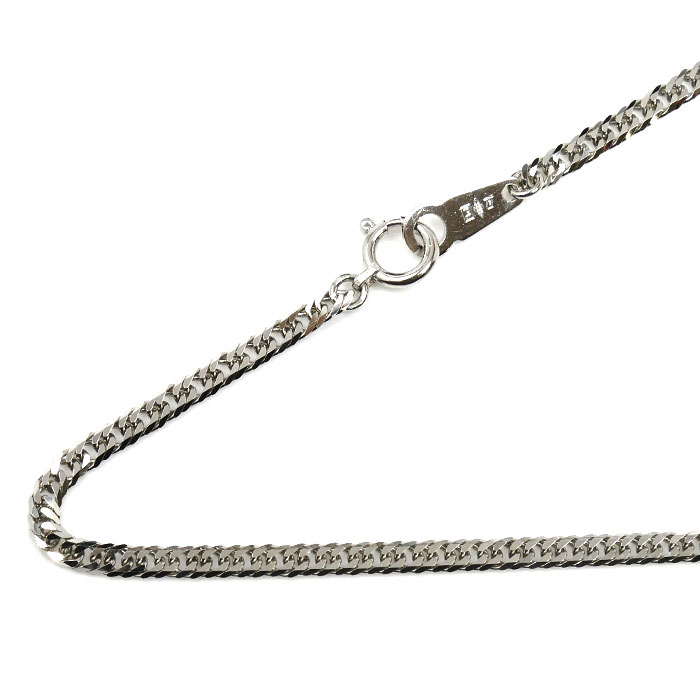 Pt999 ネックレス 喜平6面Wカット 11.3g 55cm 純プラチナ ユニセックス【未使用】【買取品】