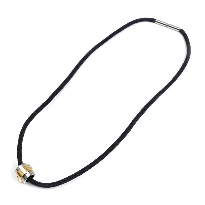 CARTIER カルティエ K18YG イエローゴールド Acier/Or サントス100 ネックレス B3016900 総8.5g 43cm ユニセックス【中古】【美品】