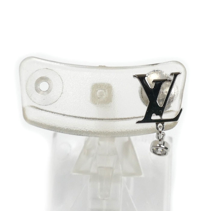 LOUIS VUITTON ルイ・ヴィトン K18WG ホワイトゴールド イディール ブロッサム ダイヤ ピアス ダイヤモンド 1.2g 片耳のみ レディース【中古】