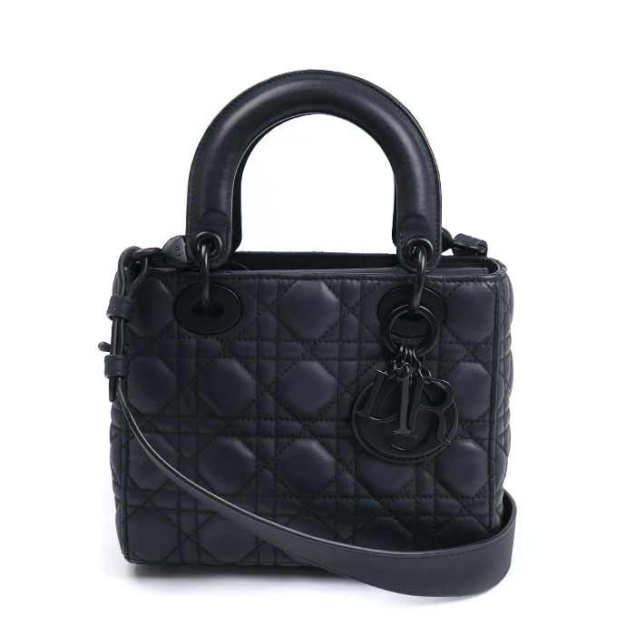 Dior ディオール マイレディディオール マッドブラック 2Wayショルダーバッグ ブラック M0505SL01 レディース【中古】