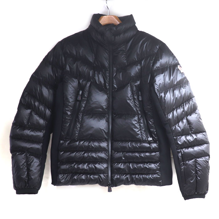 MONCLER モンクレール CANMORE ダウンジャケット ブラック レッド G20971A50400 1 GRENOBLE  メンズ【中古】