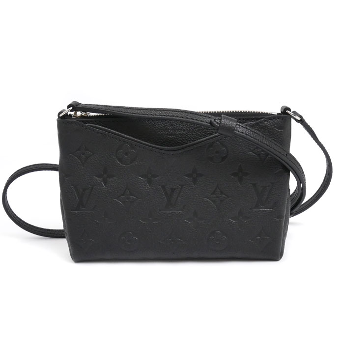 LOUIS VUITTON ルイ・ヴィトン モノグラムアンプラント ポシェット 非売品 スタッフ用 ショルダーバッグ ブラック R98570 レディース【中古】【美品】