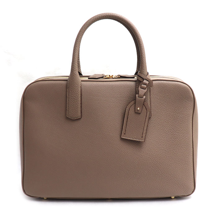 大峡製鞄 ゲント・ ピッコラ スリムキャリーオール トートバッグ トープ 1171-3-GMS ビジネス ブリーフ メンズ【中古】【美品】