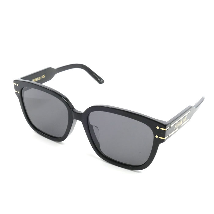 Dior ディオール Signature S7F サングラス ブラック NSGTS7FXR_10A0 レディース 58□18 145【中古】【美品】