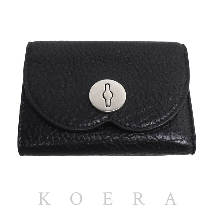 BURBERRY バーバリー チェス コンパクトウォレット 三つ折り財布 ブラック 80823231 ユニセックス【中古】【美品】