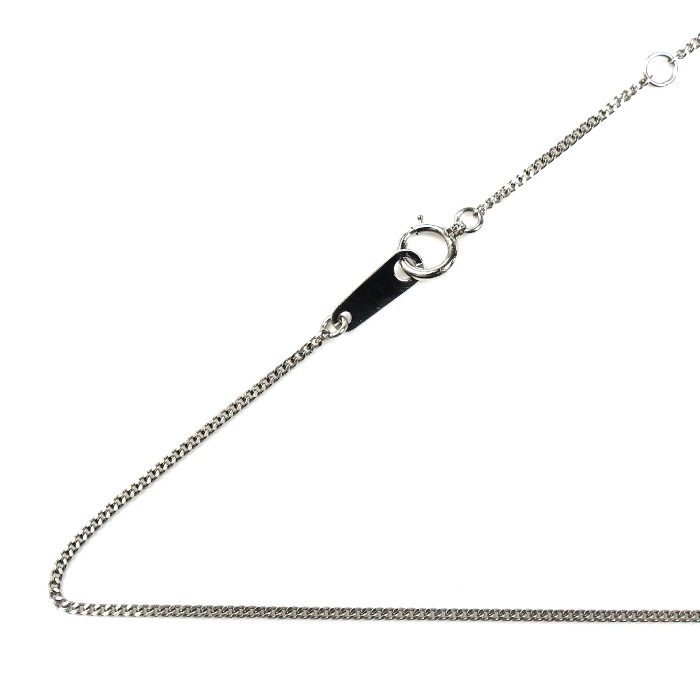 Pt850プラチナ ネックレス 喜平2面カット 3.0g 40cm レディース【中古】