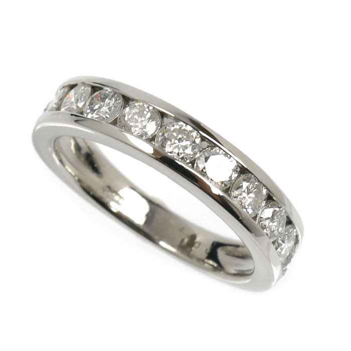 Pt900プラチナ リング・指輪 ダイヤモンド1.00ct 10号 4.8g レディース【中古】