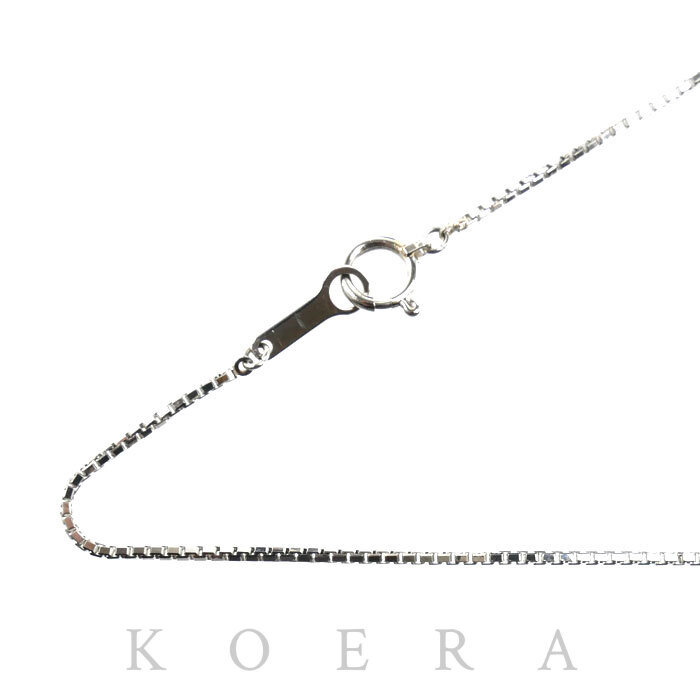 Pt850プラチナ ネックレス ベネチアン 3.8g 40cm レディース【中古】