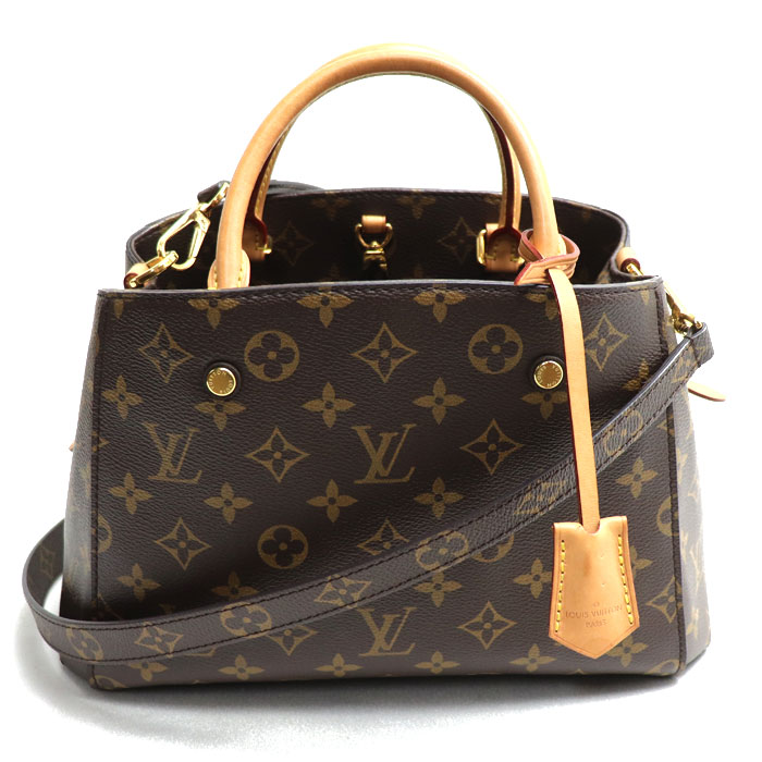 LOUIS VUITTON ルイ・ヴィトン モンテーニュBB 2Wayショルダーバッグ モノグラム M41055 レディース【中古】