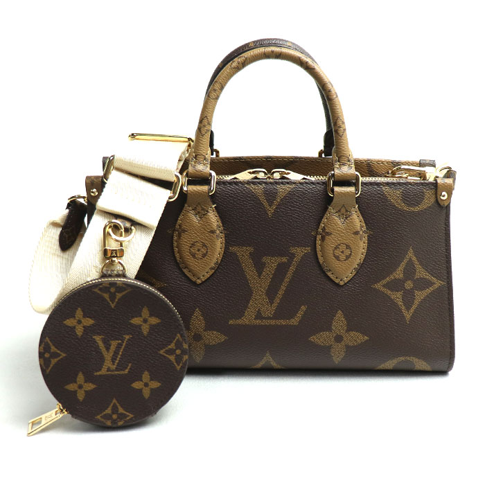 LOUIS VUITTON ルイ・ヴィトン オンザゴーEW 2Wayショルダーバッグ モノグラムジャイアント M46653 レディース【中古】