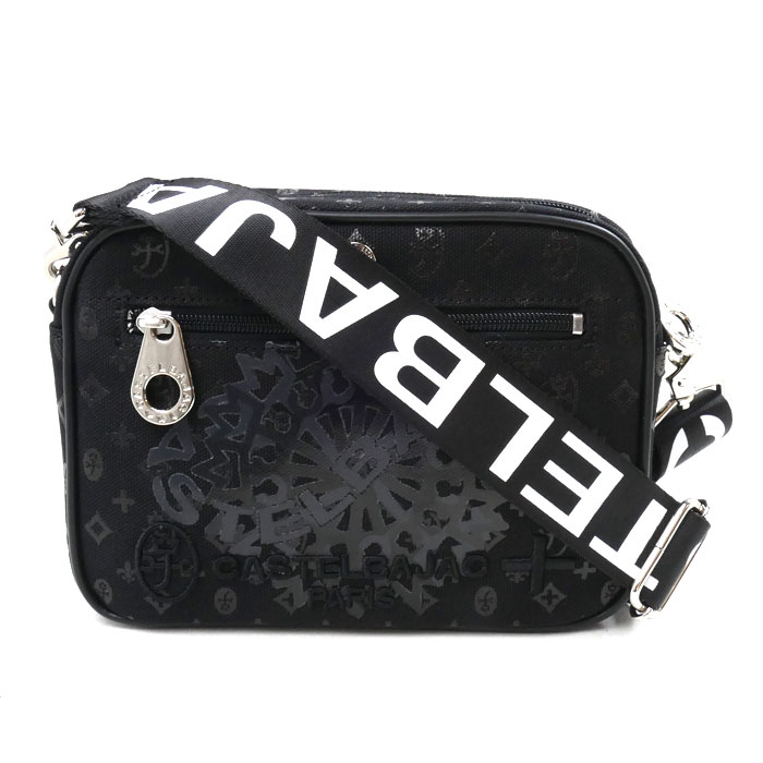 JC de CASTELBAJAC カステルバジャック インサイト ミニショルダー ショルダーバッグ ブラック 057132 ユニセックス【中古】【美品】