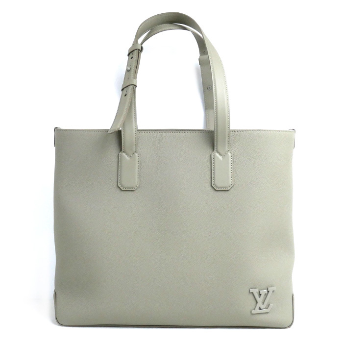 LOUIS VUITTON ルイ・ヴィトン ファストライン トート トートバッグ アエログラム セージ/グリーン M22506 メンズ【中古】【美品】