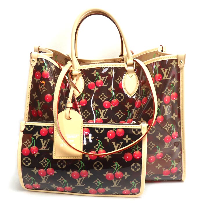 LOUIS VUITTON ルイ・ヴィトン LV×TM チェリー オンザゴーGM トートバッグ M14306 レディース【未使用】【買取品】