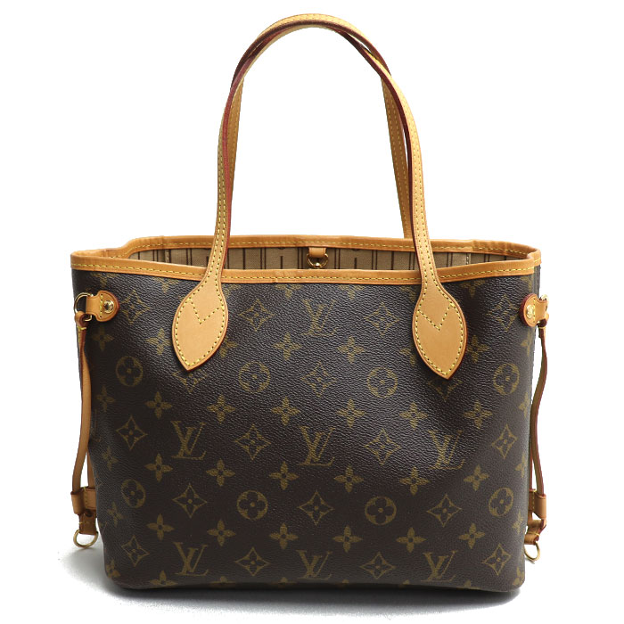 LOUIS VUITTON ルイ・ヴィトン ネヴァーフルPM トートバッグ モノグラム ブラウン M40155  レディース【中古】
