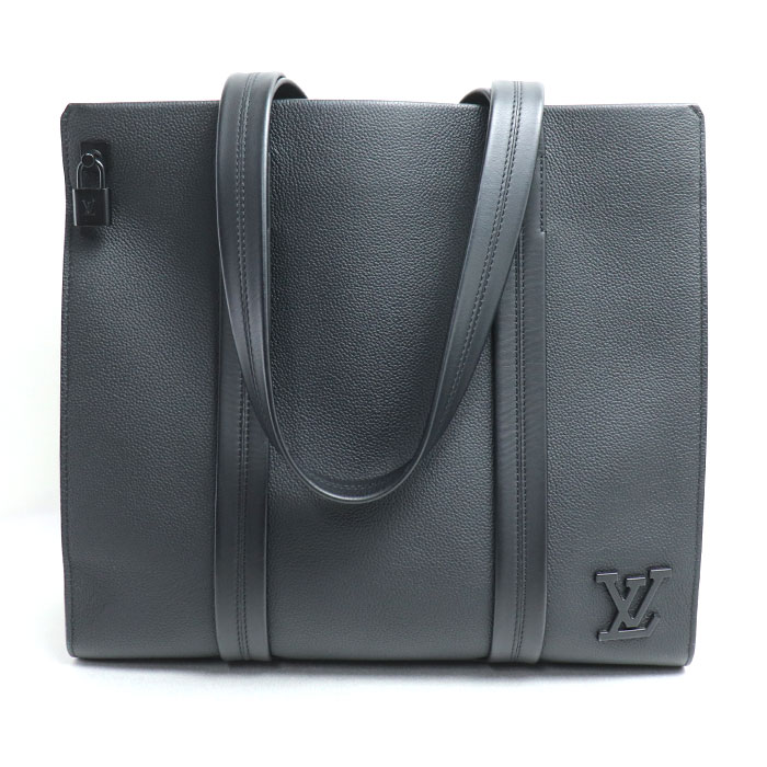 LOUIS VUITTON ルイ・ヴィトン テイクオフ トート トートバッグ アエログラム ブラック M57308 ICチップ メンズ【中古】