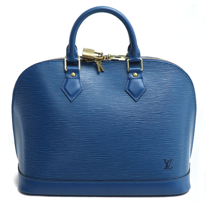 LOUIS VUITTON ルイ・ヴィトン アルマ ハンドバッグ エピ トレドブルー M52145 レディース【中古】【美品】