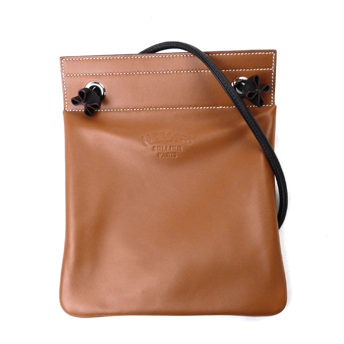 HERMES エルメス サックアリーヌ ミニ ショルダーバッグ ブラウン レディース Y刻印【中古】【美品】