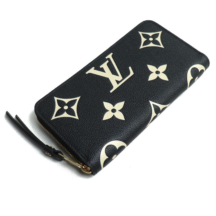 LOUIS VUITTON ルイ・ヴィトン ジッピーウォレット 長財布 ラウンドファスナー バイカラーアンプラント ブラック M80481  レディース【未使用】【買取品】