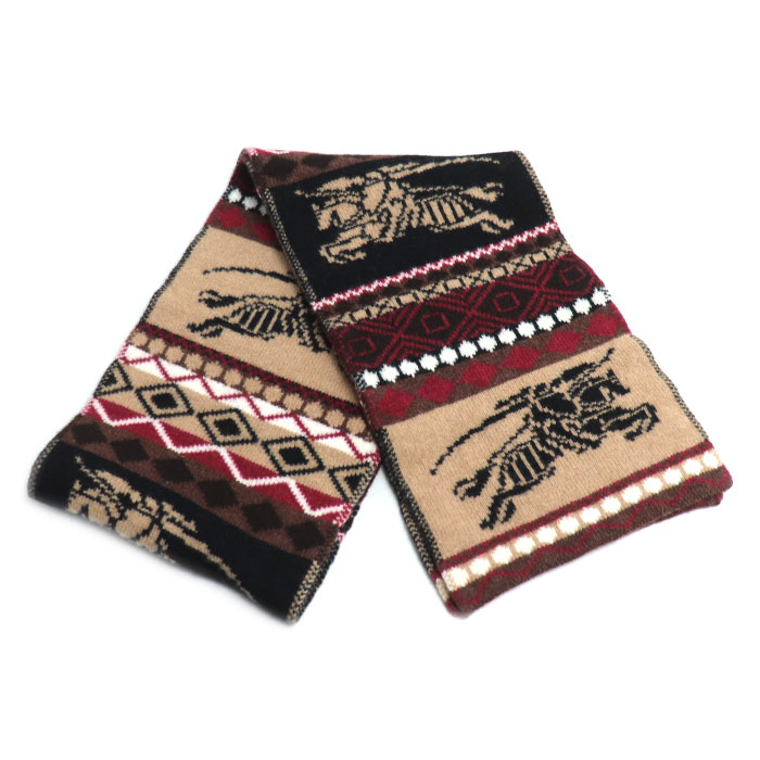 BURBERRY バーバリー LONDON  マフラー マルチカラー ユニセックス【中古】