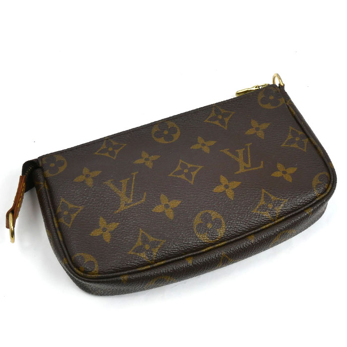 LOUIS VUITTON ルイ・ヴィトン バケットPM用ポーチ ポーチ モノグラム レディース【中古】