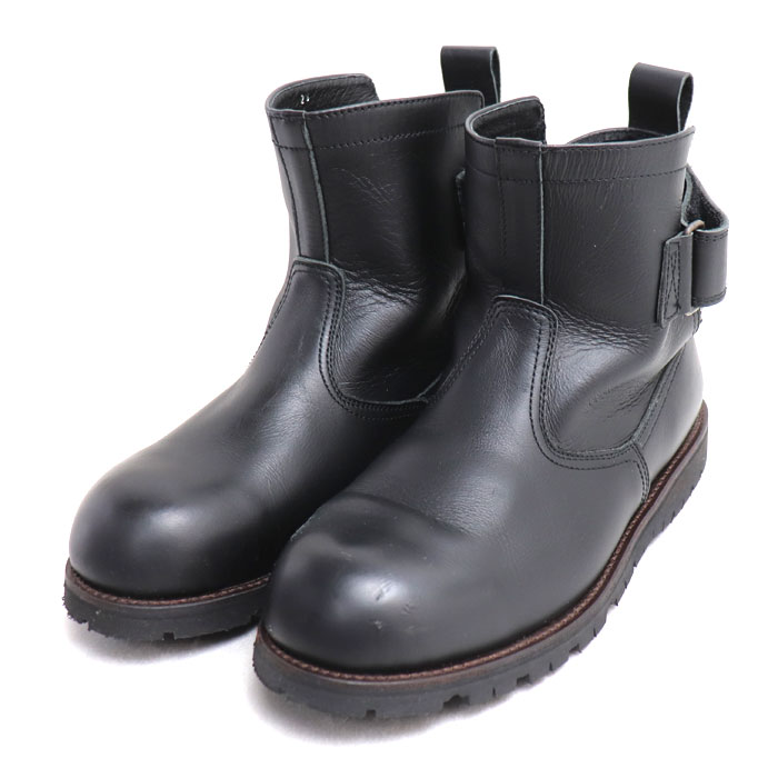 KADOYA ブーツ ライダーブーツ ブラック 26cm メンズ【中古】