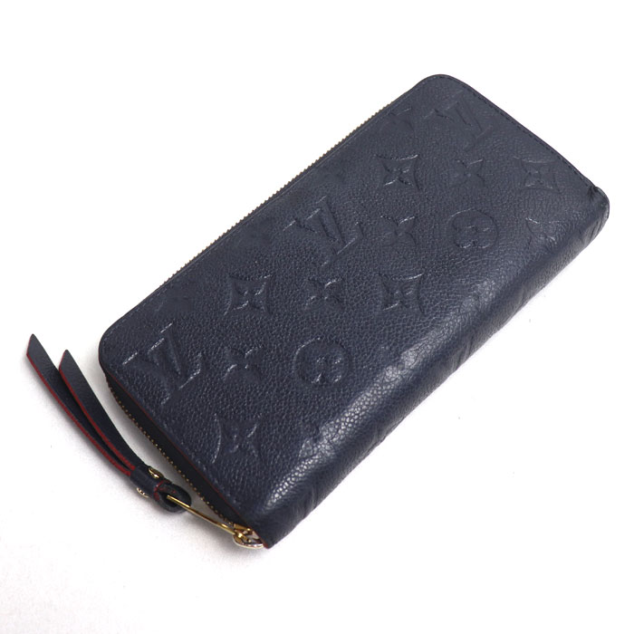 LOUIS VUITTON ルイ・ヴィトン ジッピーウォレット 長財布 アンプラント マリーヌルージュ M62121 レディース【中古】