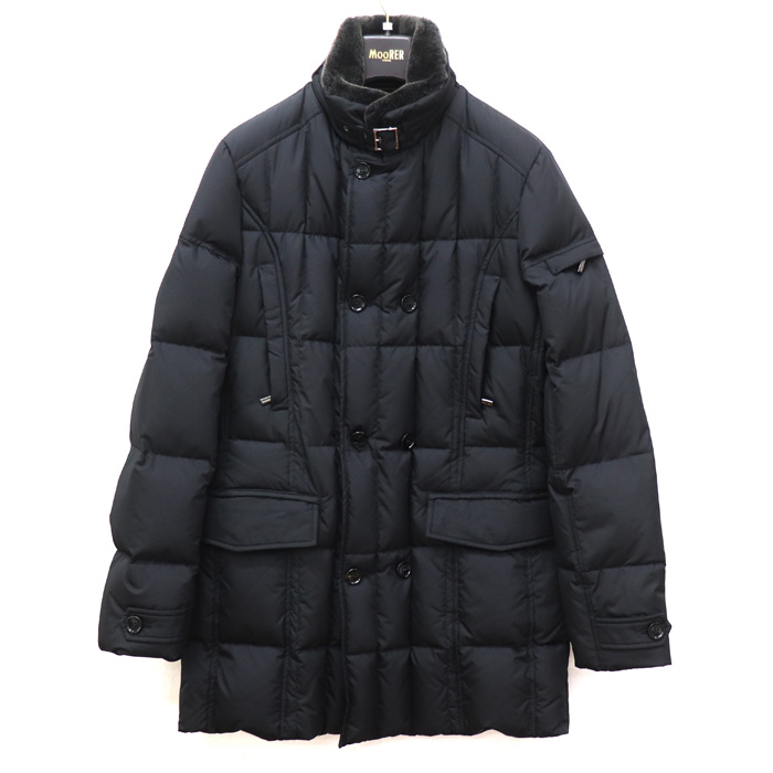 MOORER MORRIS-KM ダウンジャケット ブラック 50 メンズ【中古】