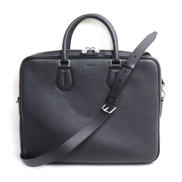 BALLY バリー STAZ.O ブリーフケース ブラック メンズ【中古】【美品】