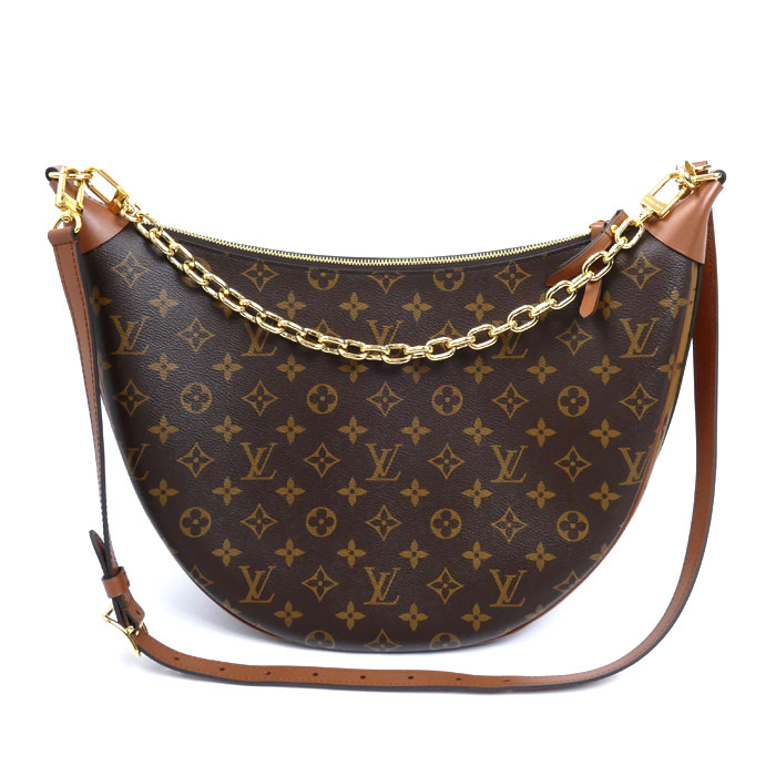 LOUIS VUITTON ルイ・ヴィトン ループ ホーボー モノグラム ショルダーバッグ M46311 レディース【中古】【美品】