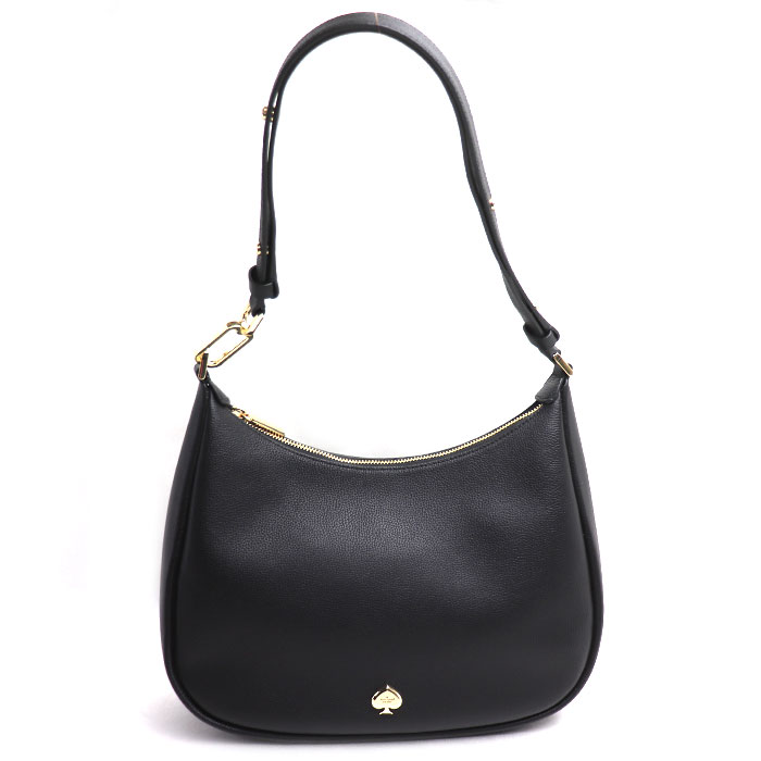 Kate Spade ケイトスペード ケイラ ラージ ショルダーバッグ ブラック KK055 アウトレット レディース【中古】【美品】
