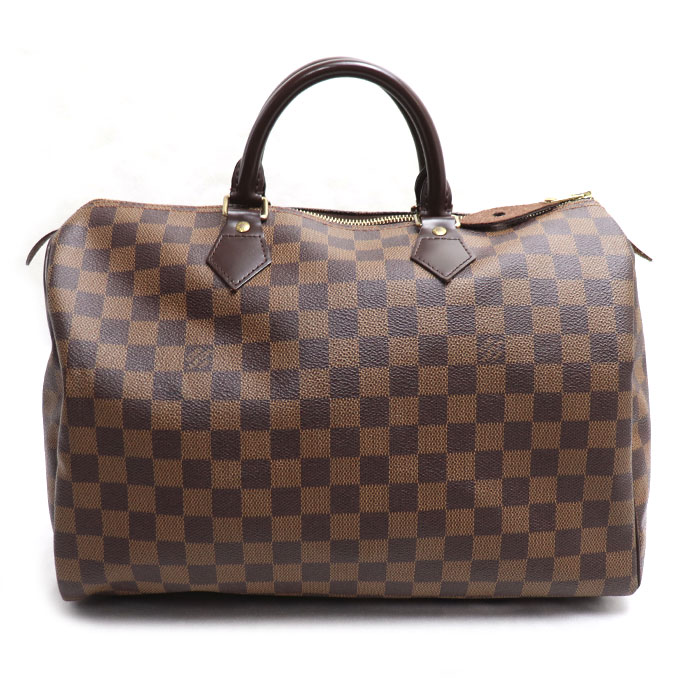 LOUIS VUITTON ルイ・ヴィトン スピーディー35 ボストンバッグ ダミエ ブラウン N41523 ユニセックス【中古】