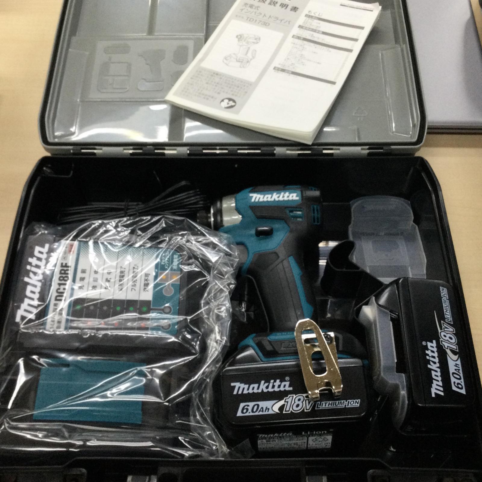 makita マキタ インパクトドライバ TD173DRGX【中古】