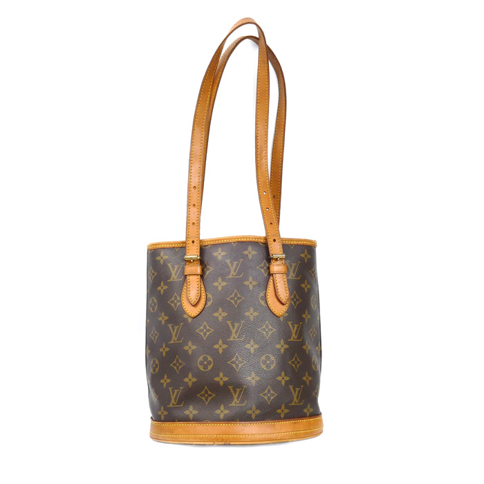 LOUIS VUITTON ルイ・ヴィトン バケットPM トートバッグ ブラウン M42238 【中古】