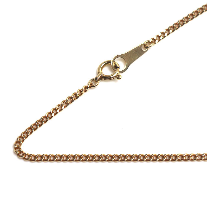 K18YG イエローゴールド ネックレス 喜平2面カット 5.2g 45cm レディース【中古】