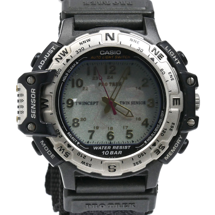 CASIO カシオ PRO TREK 腕時計 電池式 PRT-50 メンズ【中古】