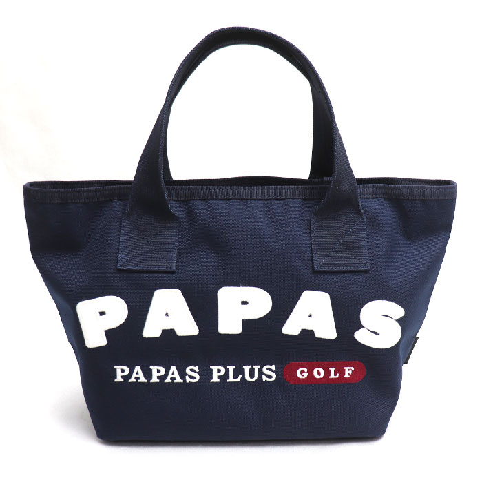 PAPAS ゴルフ カートバッグ トートバッグ ネイビー ユニセックス【中古】【美品】