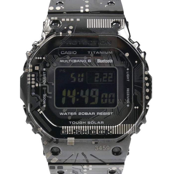 CASIO カシオ G-SHOCK 腕時計 ソーラー ブラック GMW- B5000TCC-1JR メンズ【中古】【美品】
